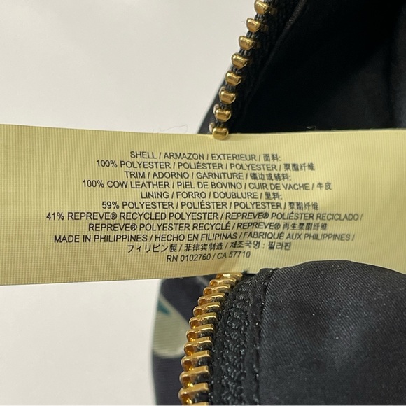 Kate Spade Black Floral Watson Lane Botanical Hartley Mini Backpack - Picture 7 of 10